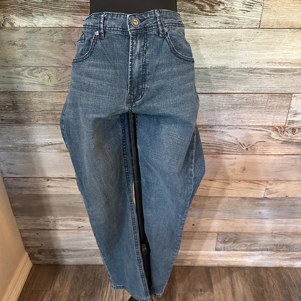 Stylish Blue Wide Leg Women's Jeans- size 32x32